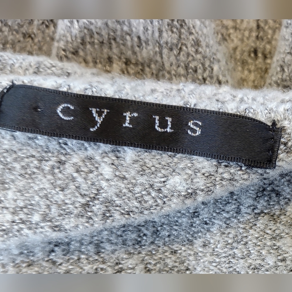 Cyrus Color Block Mock Neck Sweater, Size Medium,… - image 6